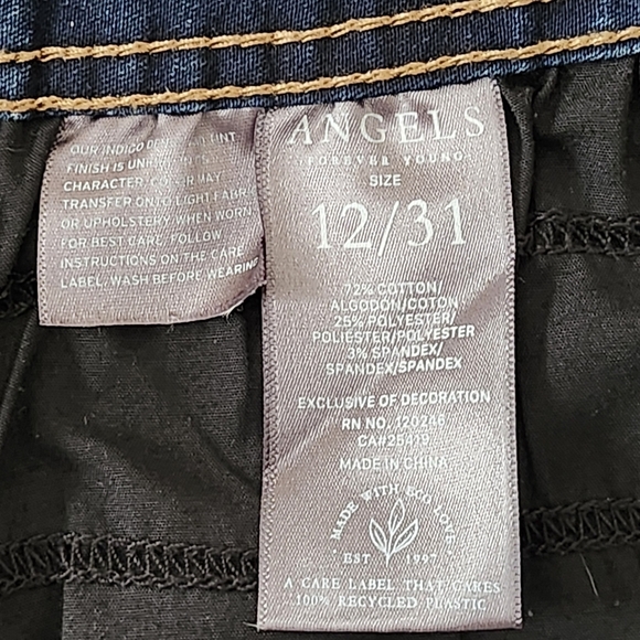Angels Forever Young Everluxe Curvy Bootcut Jeans 12/31 NWOT - Picture 6 of 11